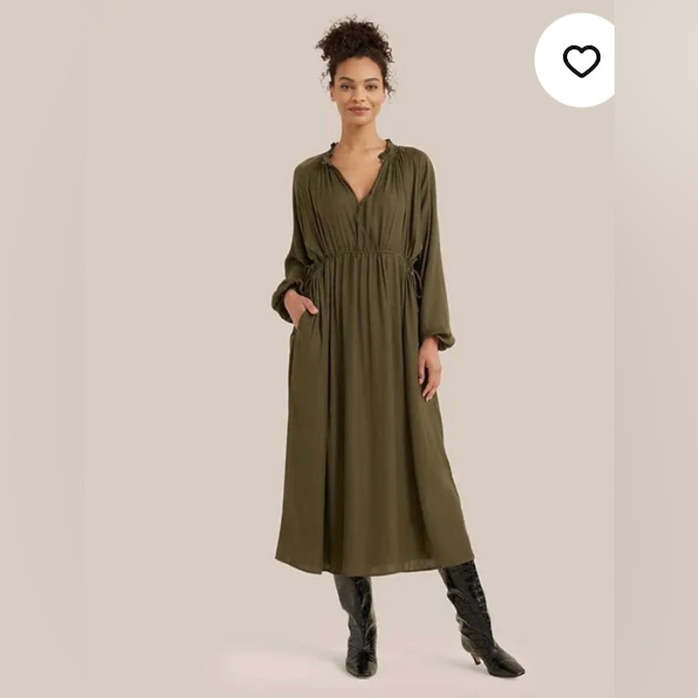 NEW Modern Citizen Magdalena Olive Maxi Dress Size 2X